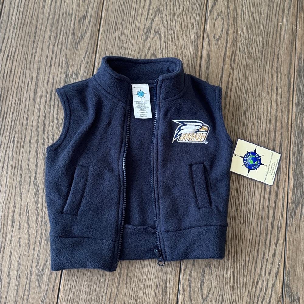 *NWT* Toddler Georgia Southern Fleece Vest